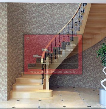 Ahşap Taşıyıcı Merdivenler