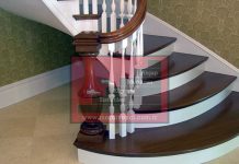 Beton Üzeri Ahşap Basamaklar & Merdivenler