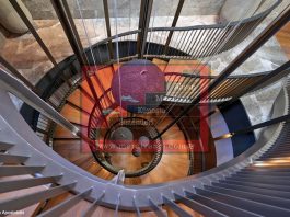 Dış Mekan Ahşap Merdivenleri