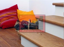 Doğal Papel Kaplamalı Merdivenler