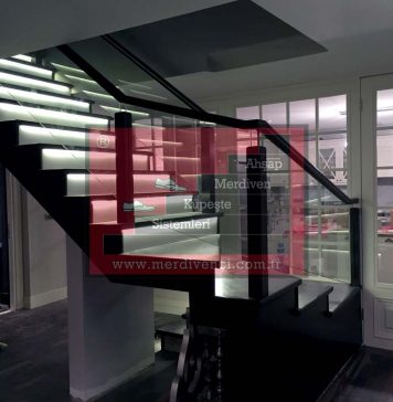 Cam Üzeri Ahşap Küpeşte