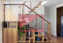 Ahşap Merdiven Altı Dolaplar